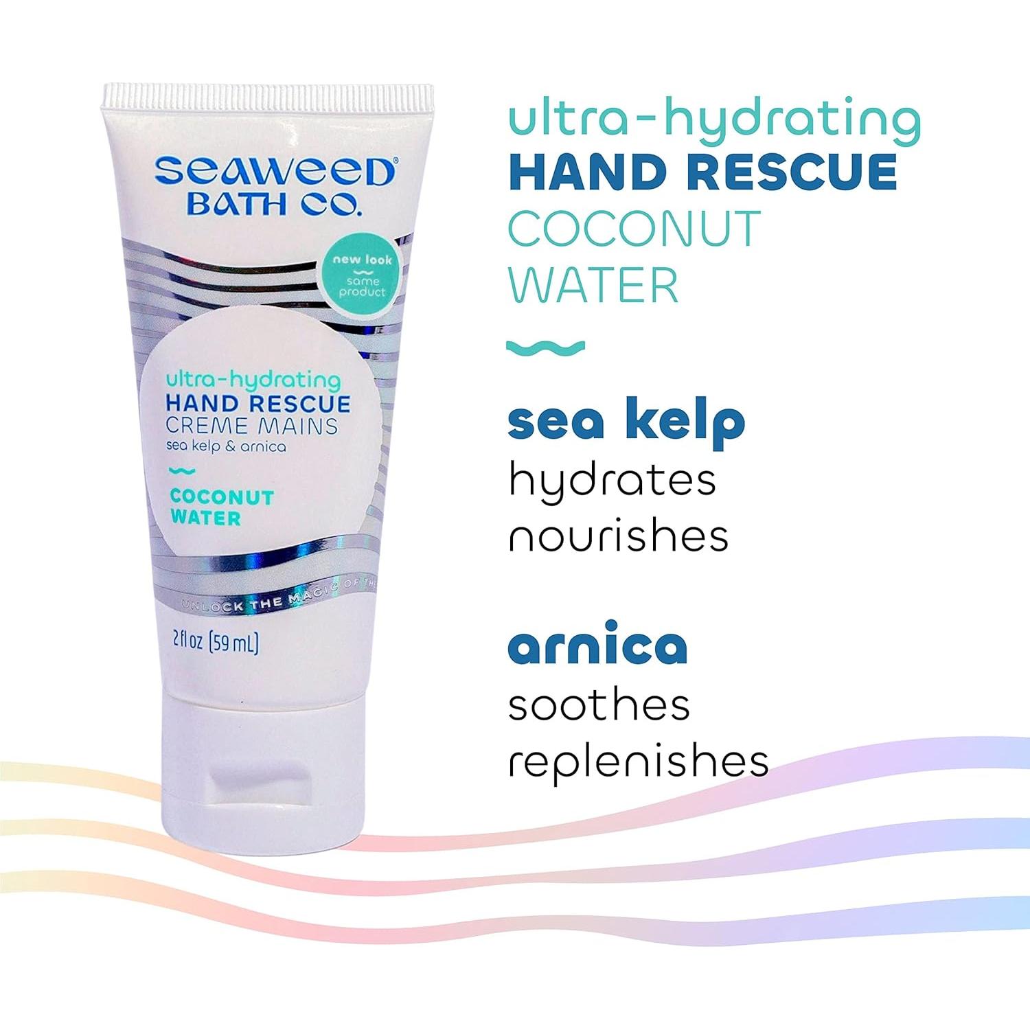 Crema de Manos Ultra-Hidratante Seaweed Bath Co. 59 ml Coco