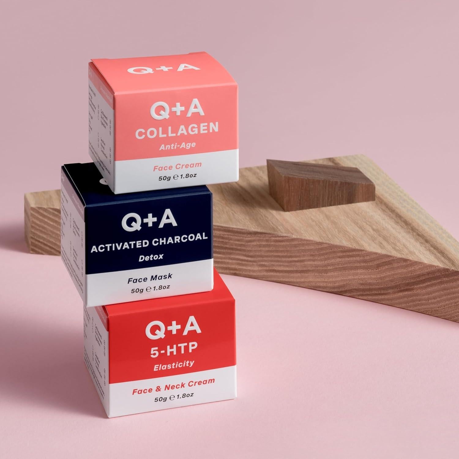 Crema Facial de Colágeno Vegetariana Q+A 53 ml - Hidratante