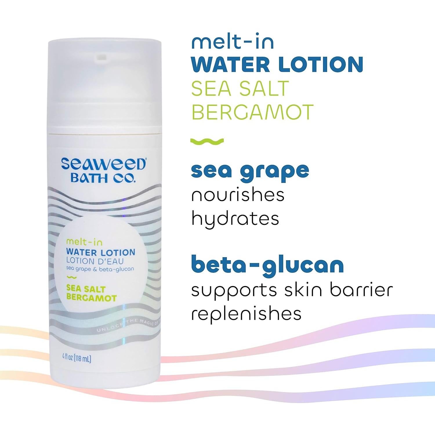 Loción Hidratante Seaweed Bath Co. 113g Sal Marina y Bergamota