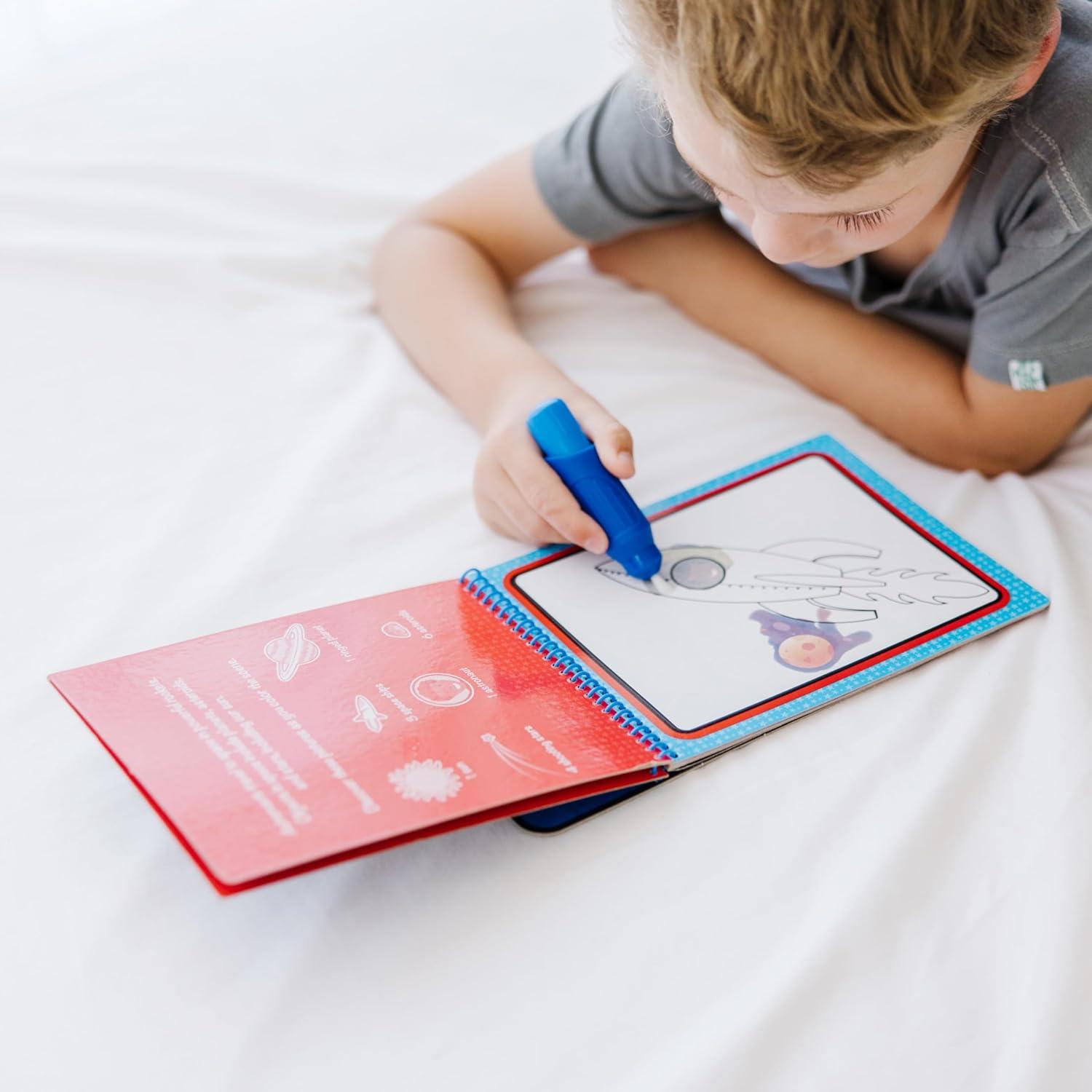 Melissa & Doug Almohadilla de Actividad Espacial 4 Páginas