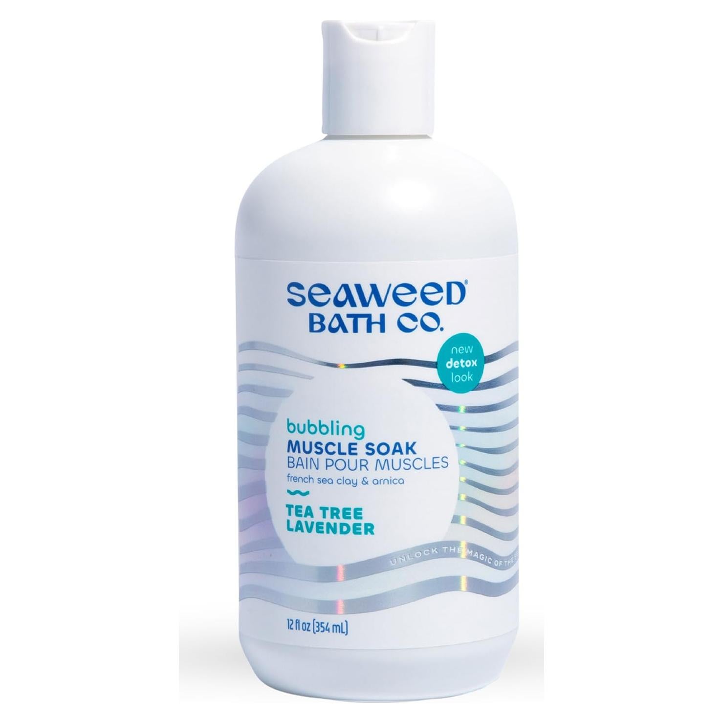 Baño de Muslos Burbujeante Seaweed Bath Co. 340g Árbol de Té y Lavanda