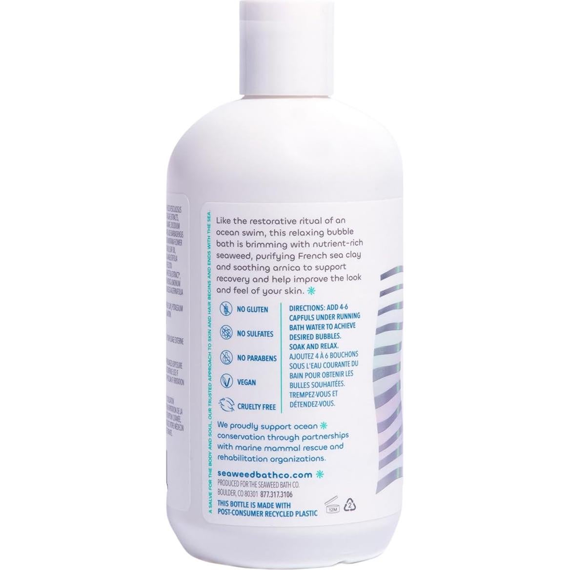 Baño de Muslos Burbujeante Seaweed Bath Co. 340g Árbol de Té y Lavanda