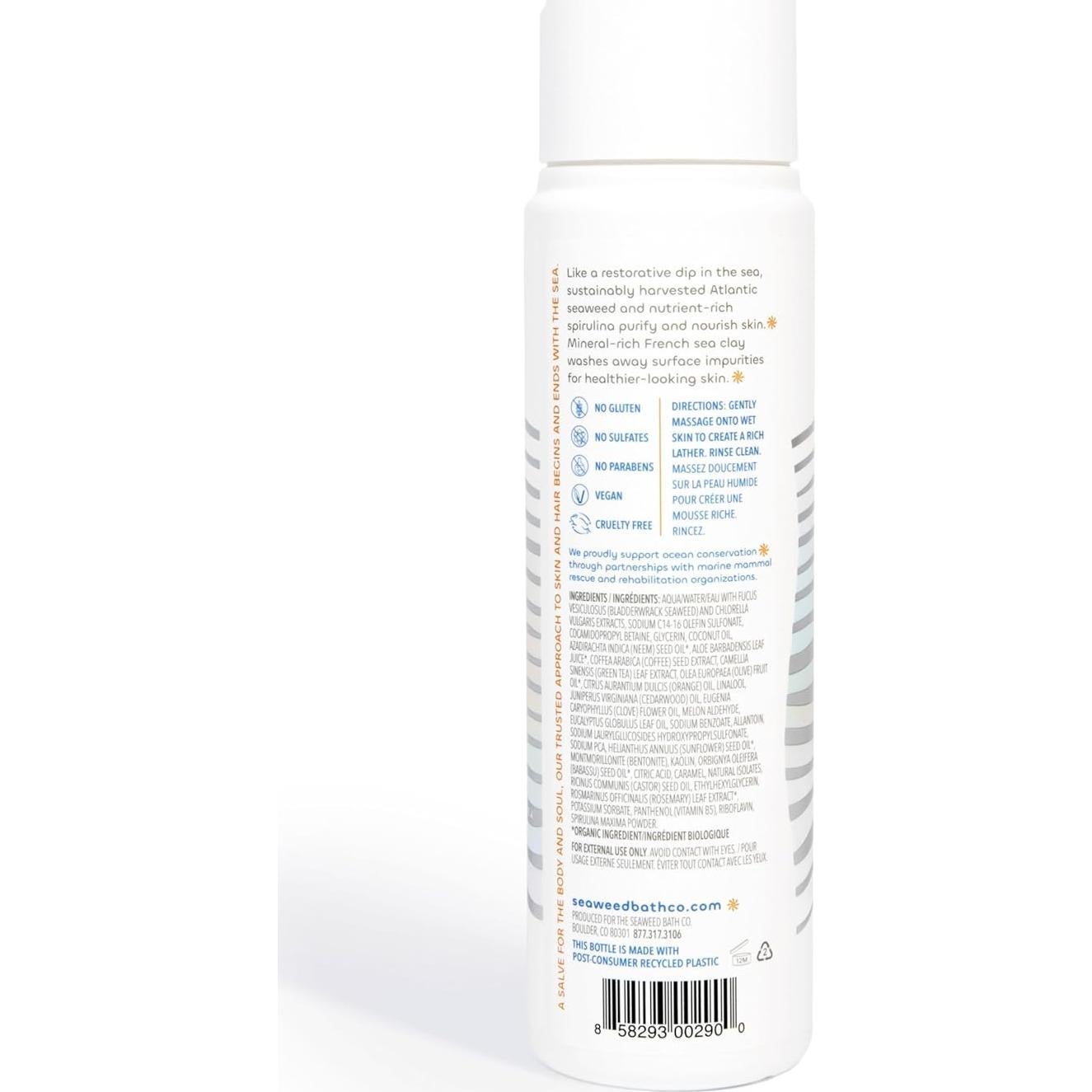 Gel de Ducha Detox Seaweed Bath Co. 340g Cedro Naranja