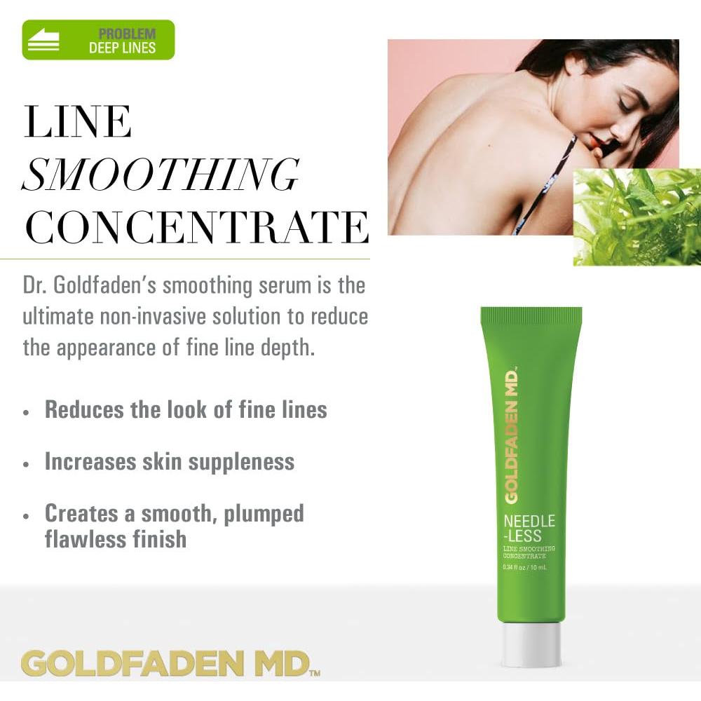 Concentrado Alisador Goldfaden MD 10 ml | Ácido Hialurónico y Extractos Naturales