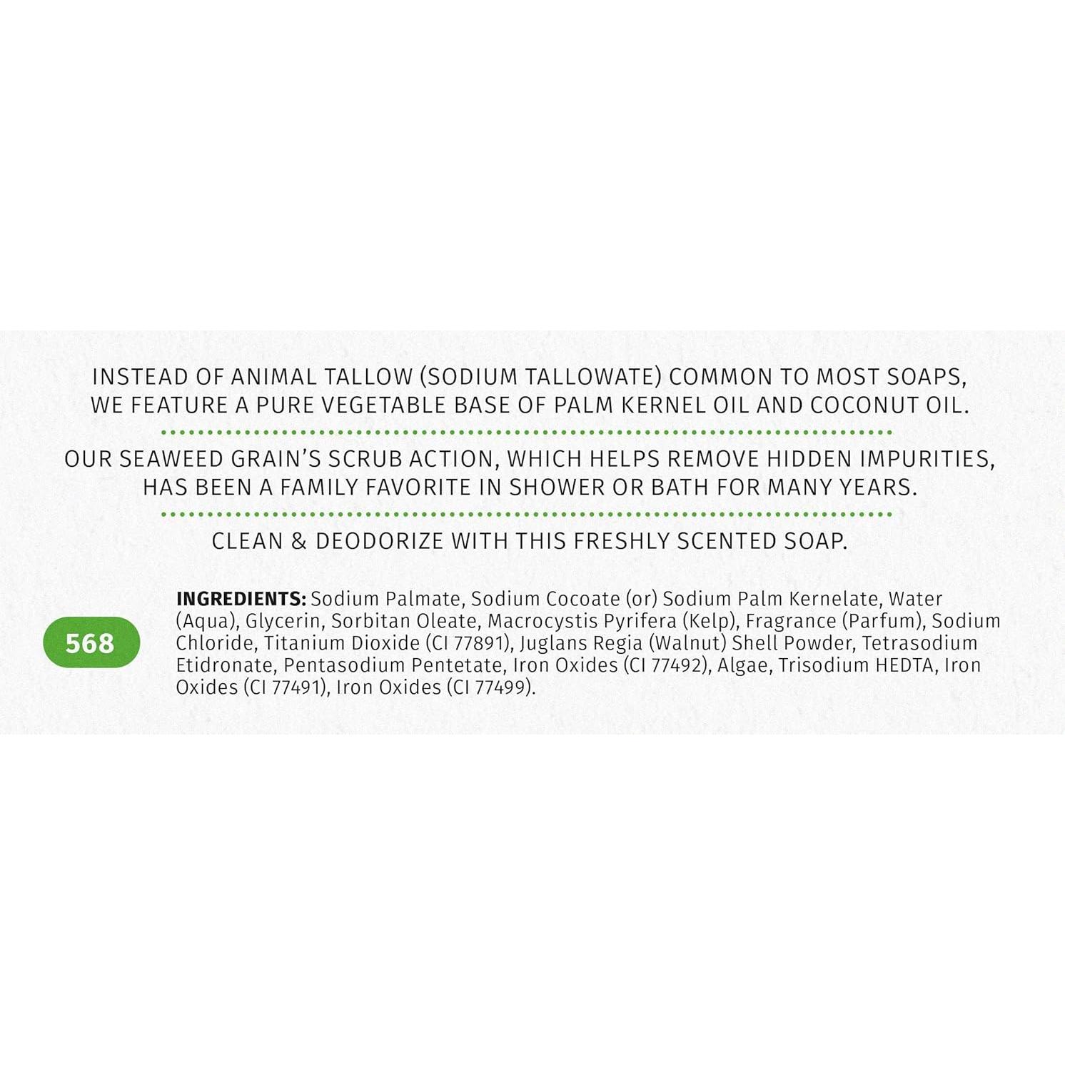 Jabón Exfoliante de Algas Reviva - Paquete de 4 - 127 g