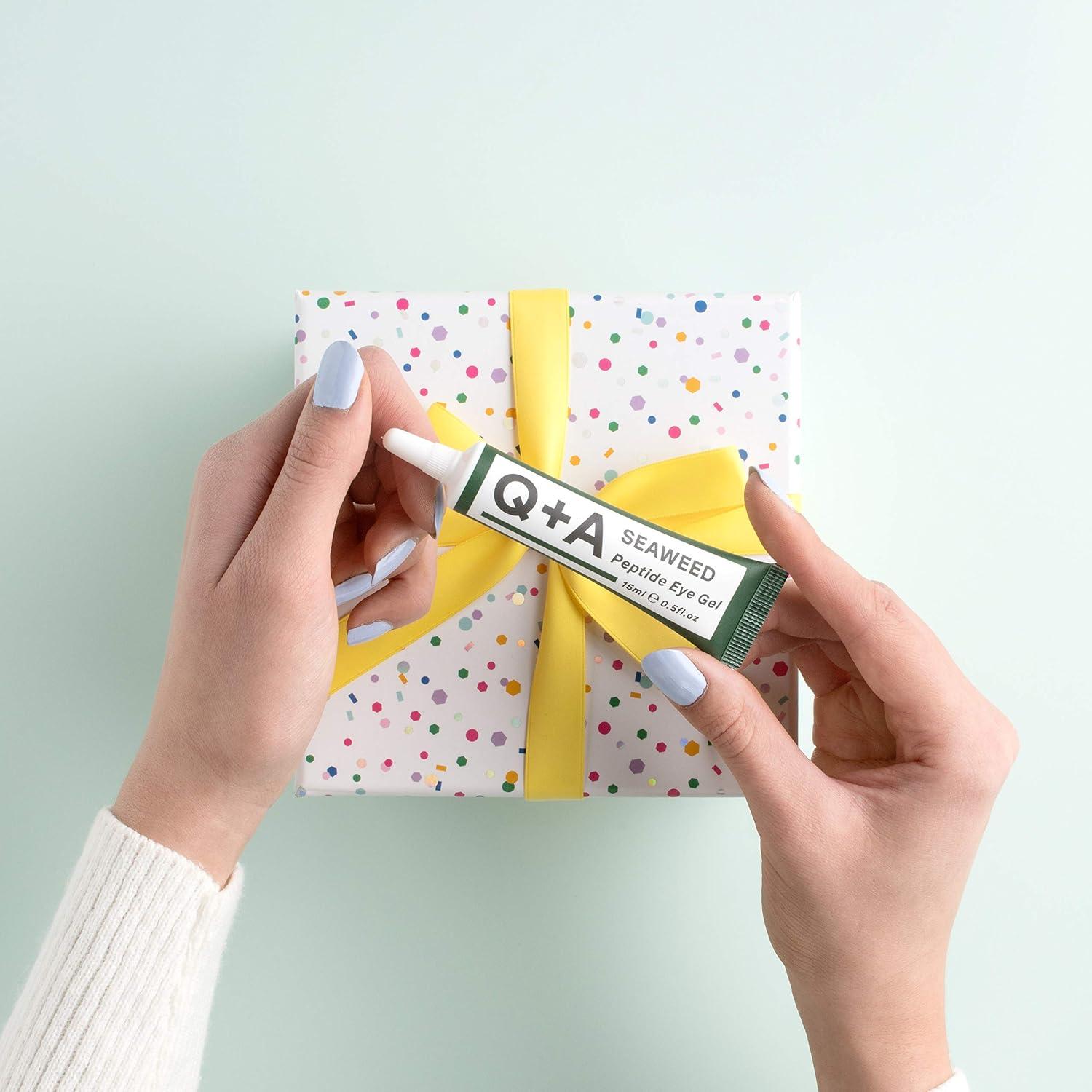 Gel de Ojos Q+A con Péptidos de Algas 14.79 ml - Hidratante y Firmeza