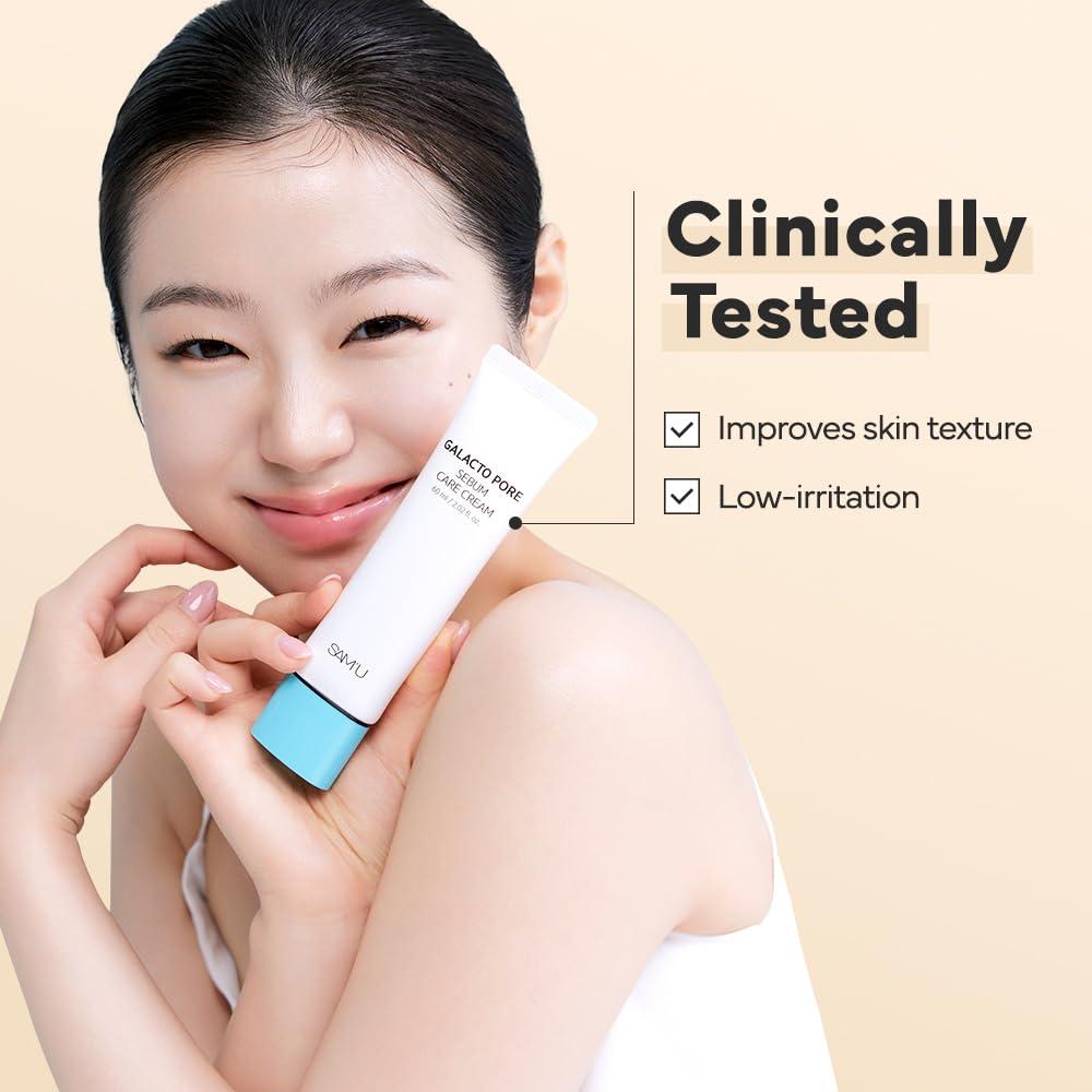 Crema Hidratante Facial Sam'u Galacto Pore 59.8 ml con Retinol