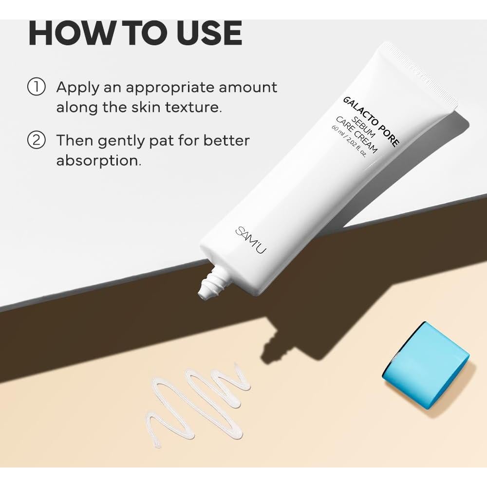 Crema Hidratante Facial Sam'u Galacto Pore 59.8 ml con Retinol