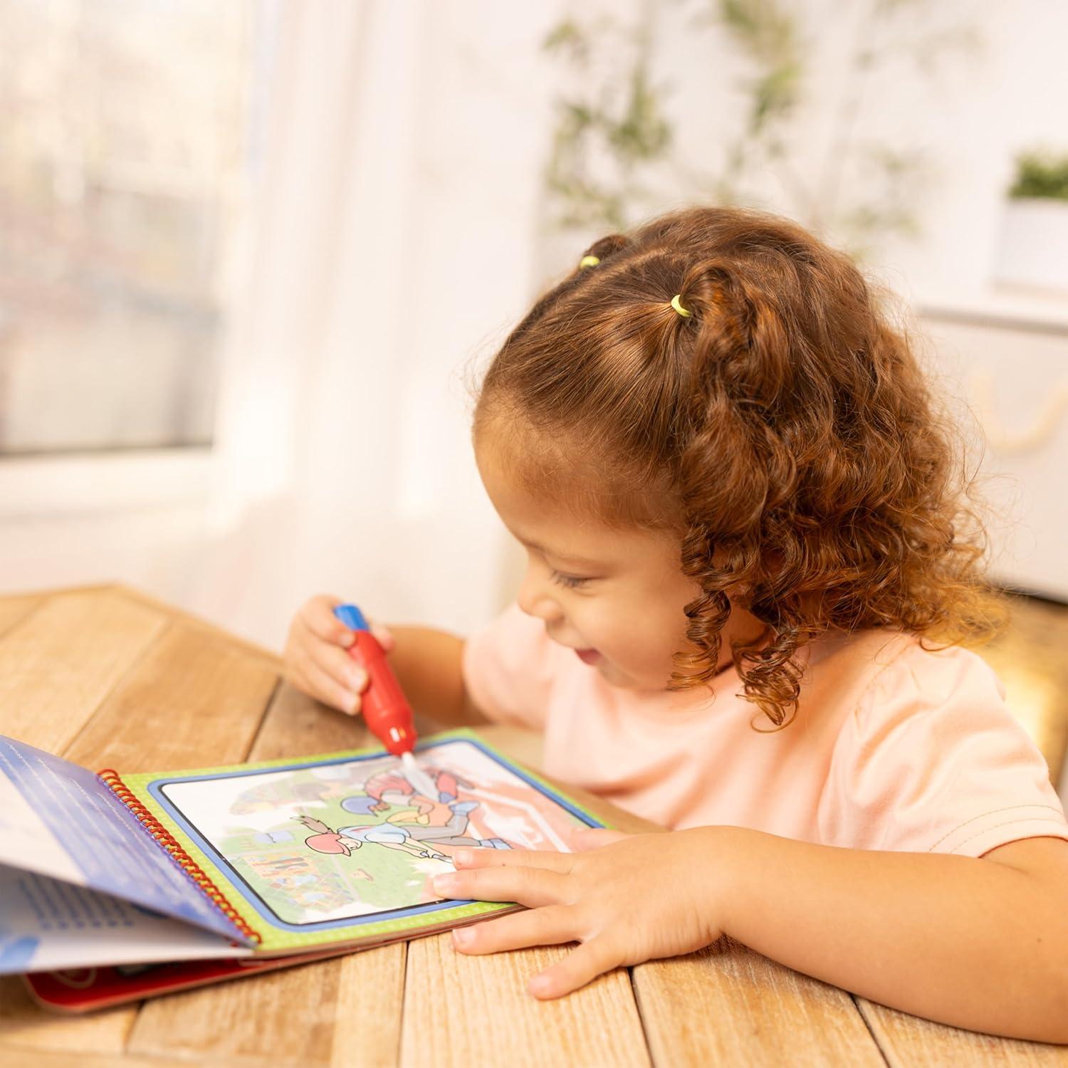 Melissa & Doug Water Wow! Bloc de Colorear Reutilizable - Deportes