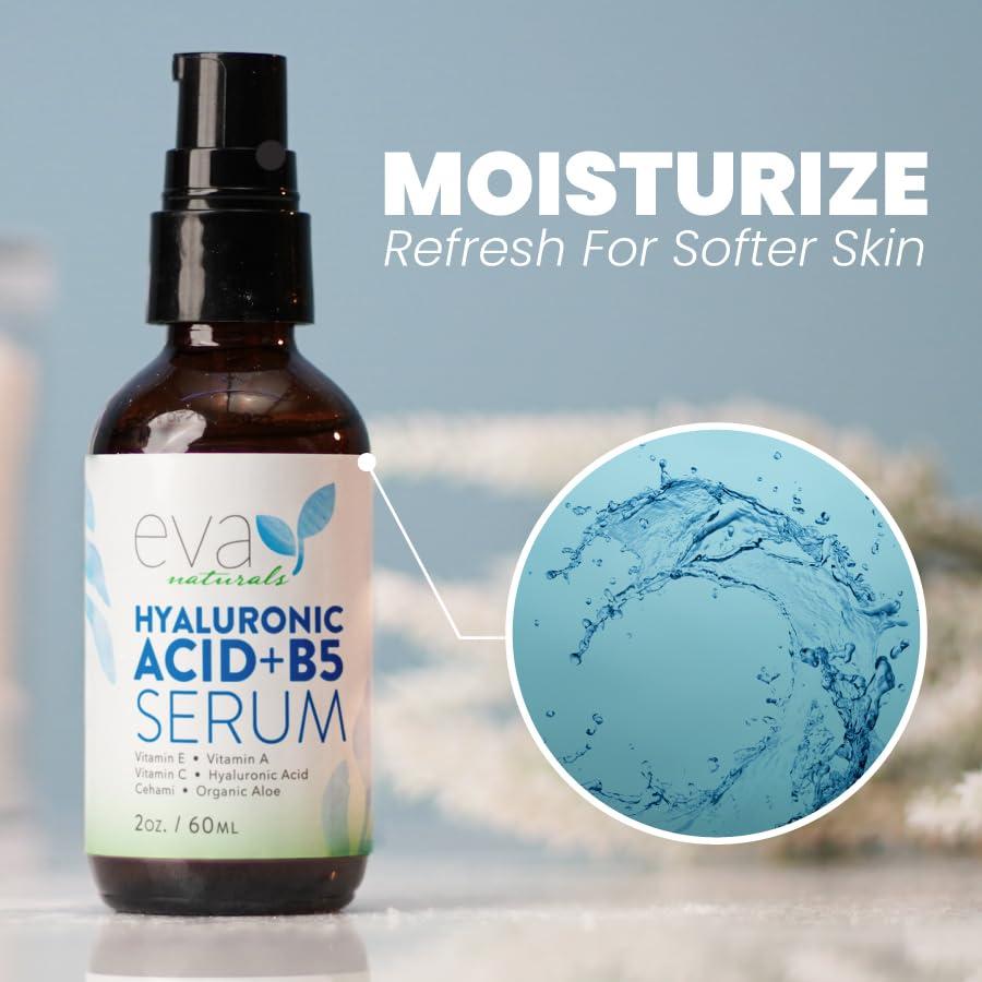 Suero Hidratante Ácido Hialurónico + B5 Eva Naturals 56.7g