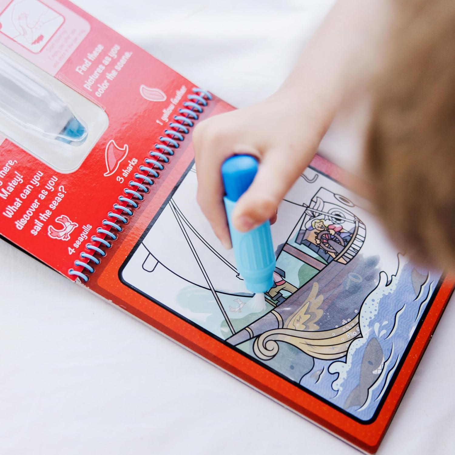 Melissa & Doug Water Wow! Bloc Aventura Reutilizable 4 Páginas