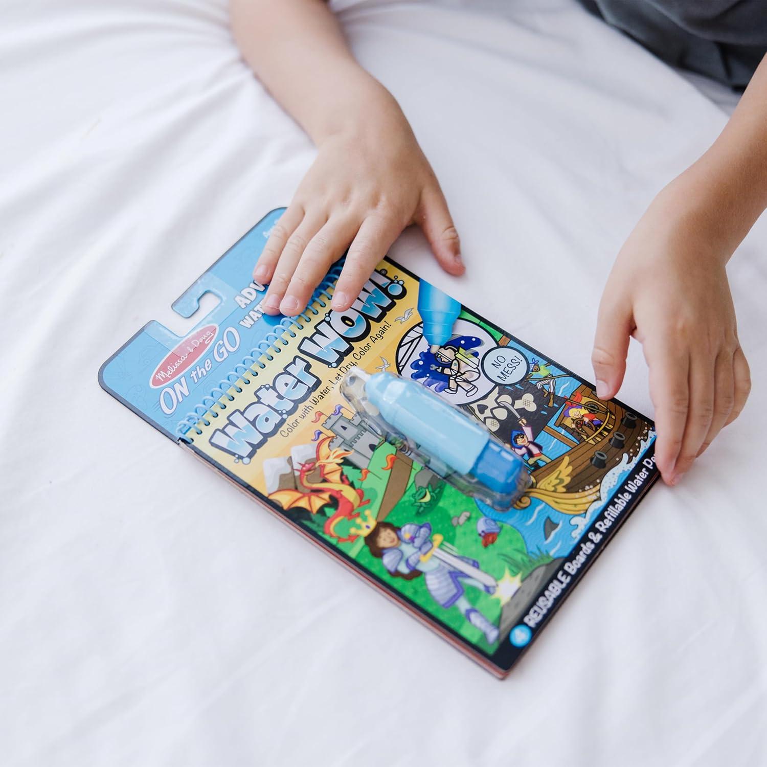 Melissa & Doug Water Wow! Bloc Aventura Reutilizable 4 Páginas