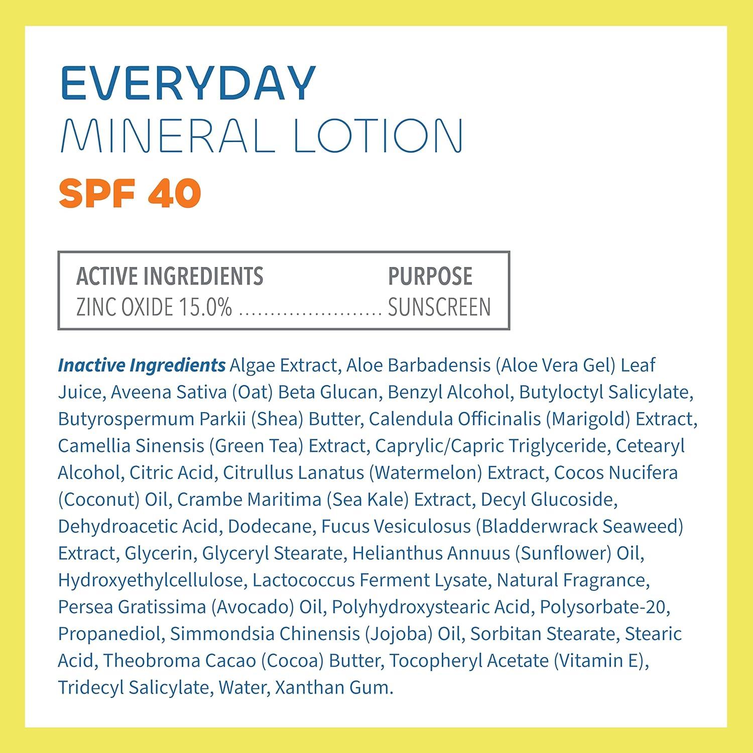 Loción Solar Mineral SPF 40 Seaweed Bath Co. 100 ml x2