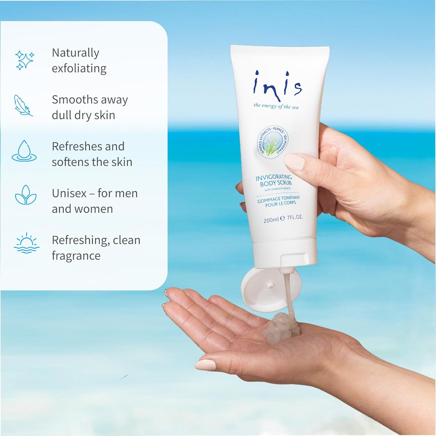Exfoliante Corporal Inis 198g - Pómez y Algas Marinas