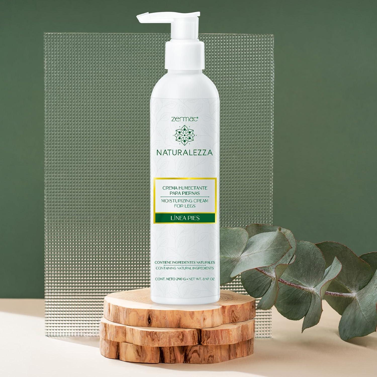 Crema Hidratante para Piernas Zermat Naturalezza 240 g