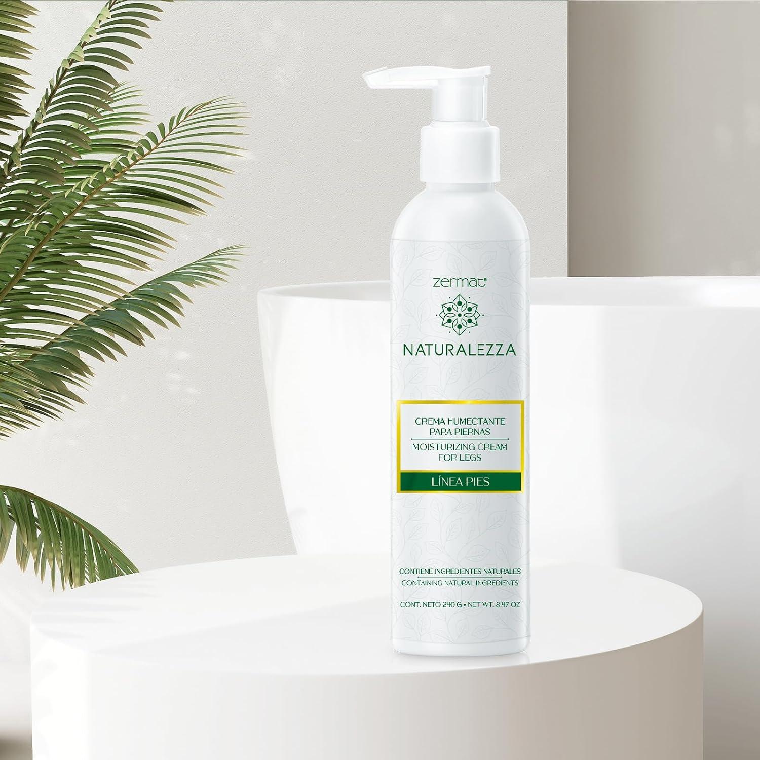 Crema Hidratante para Piernas Zermat Naturalezza 240 g