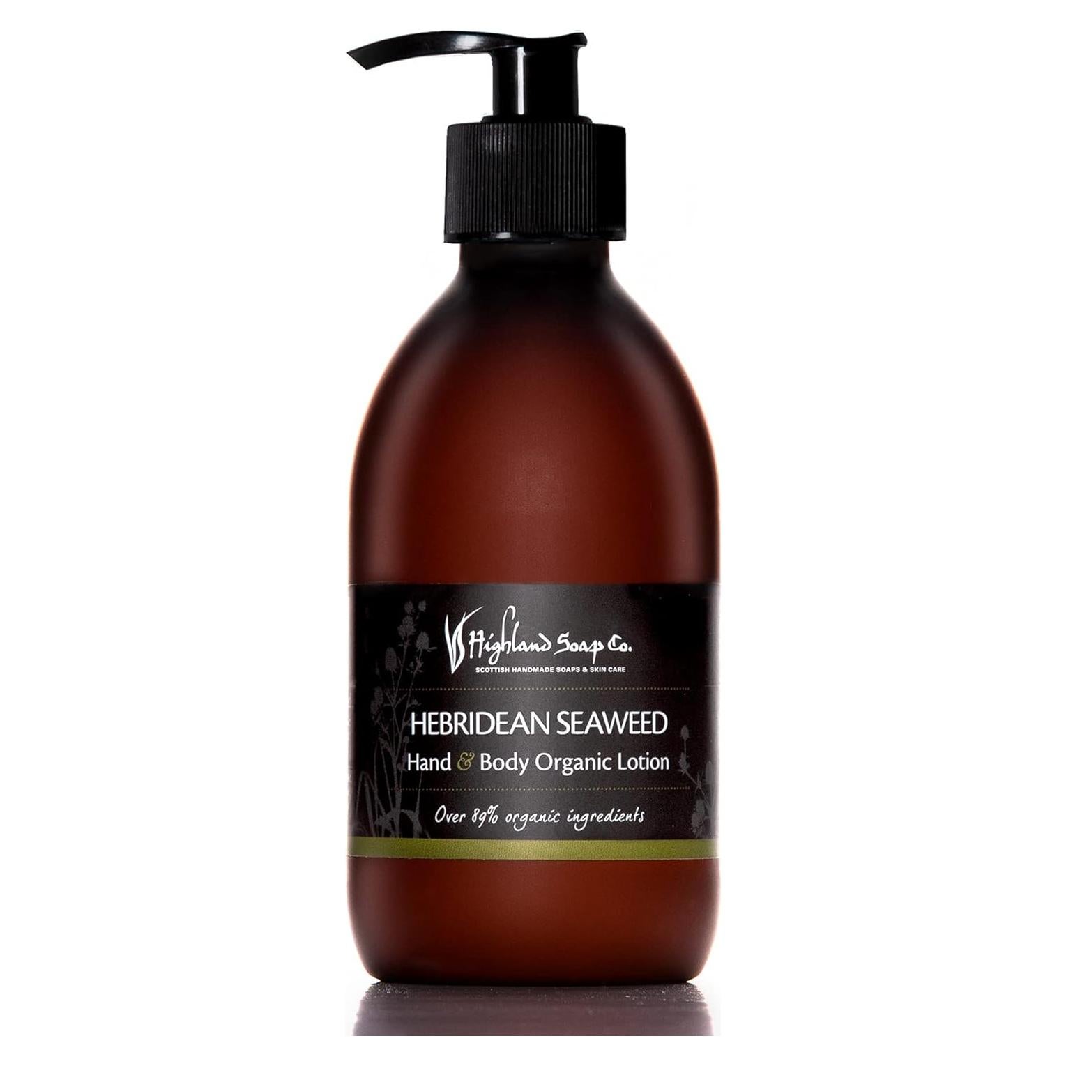 Loción Orgánica para Manos y Cuerpo Highland 300ml Algas Hebrides