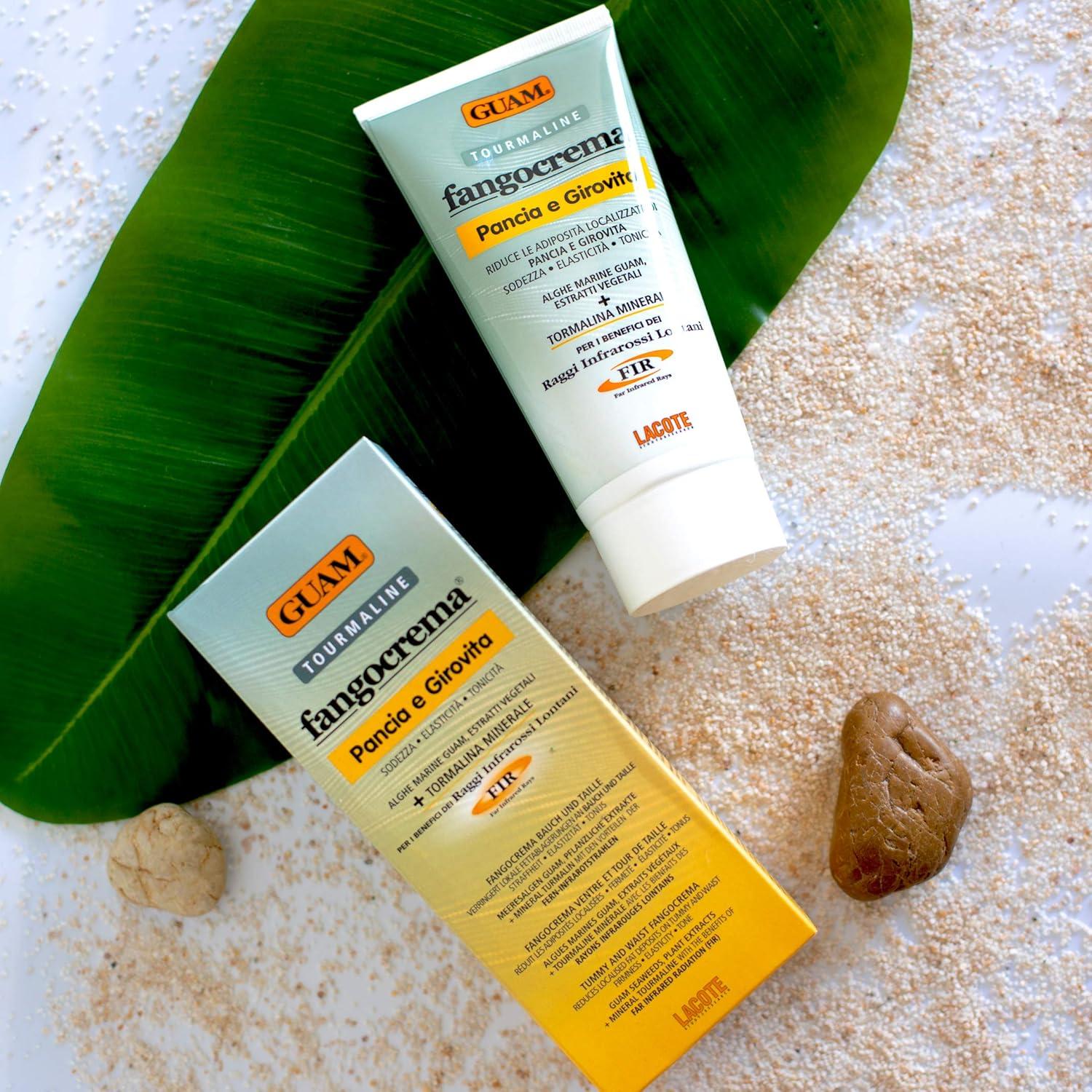 Crema Anticelulitis Guam para Abdomen 150 ml con Turmalina Negra