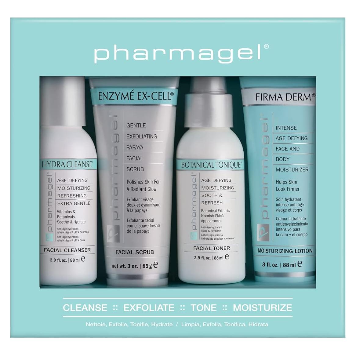 Kit Regimen Básico Rejuvenecedor Pharmagel 4 Piezas