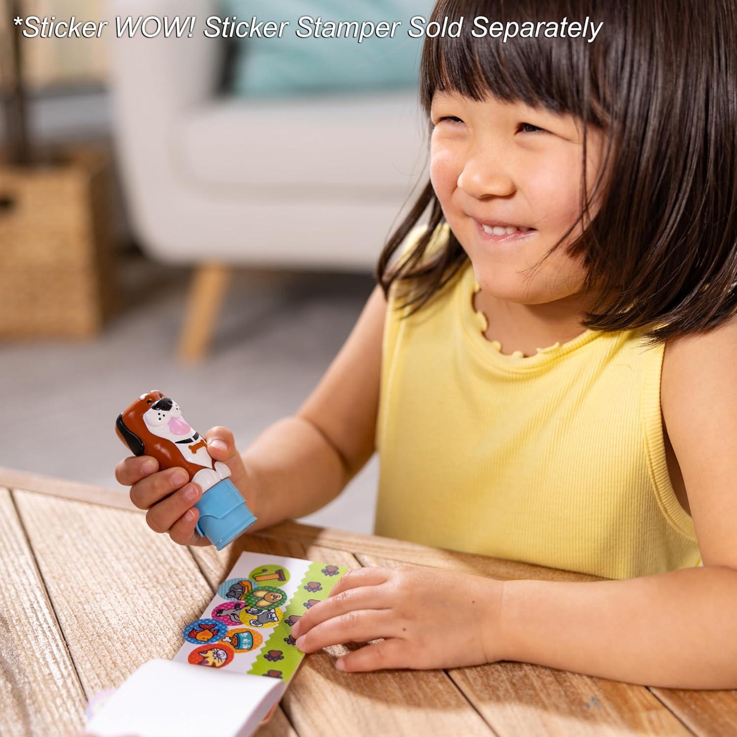 Melissa & Doug Sticker WOW! Recarga 200 Stickers Mascotas