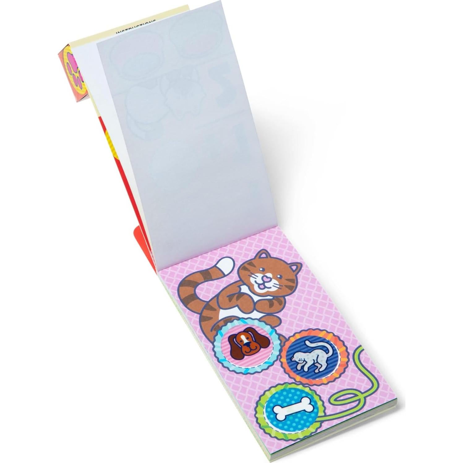 Melissa & Doug Sticker WOW! Recarga 200 Stickers Mascotas