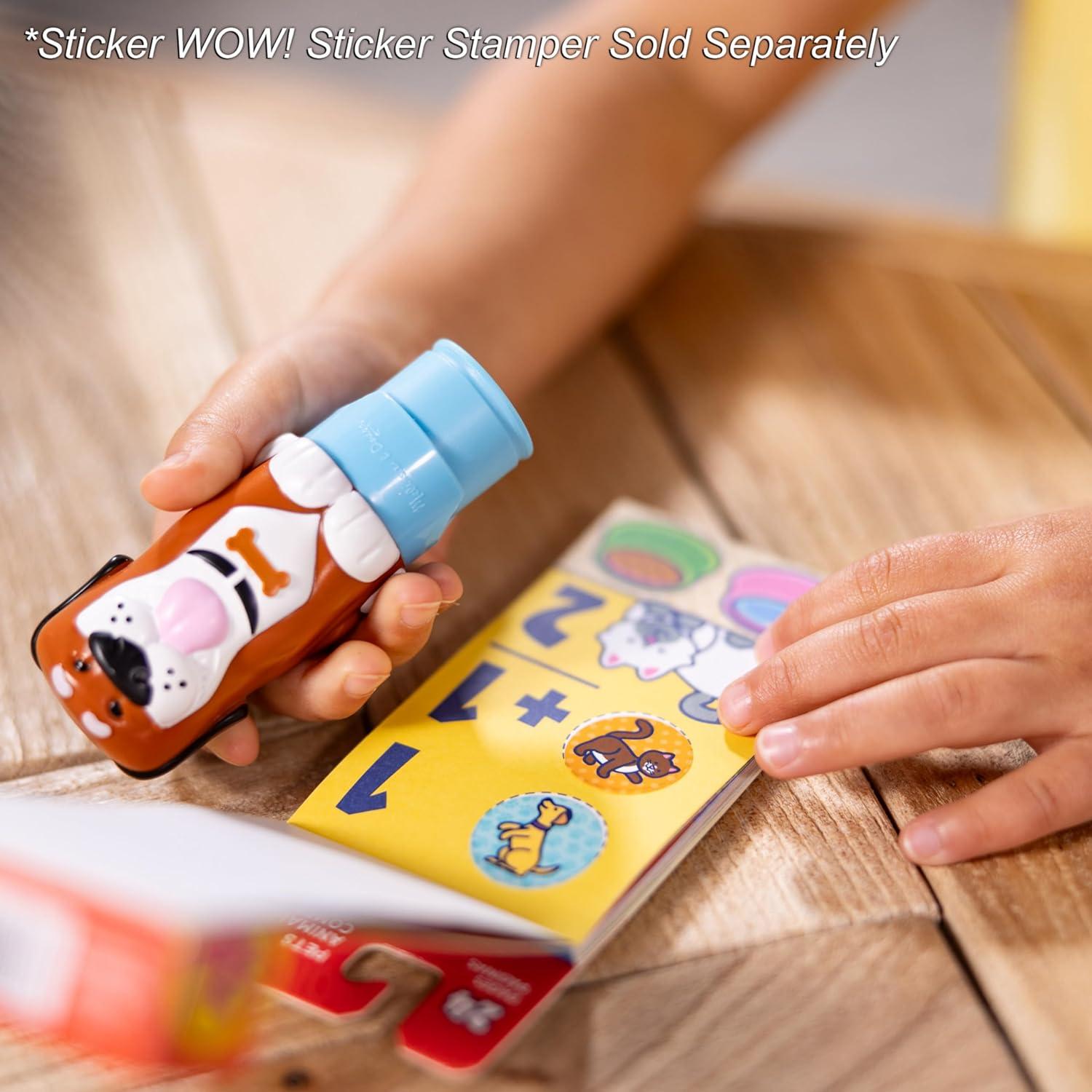 Melissa & Doug Sticker WOW! Recarga 200 Stickers Mascotas
