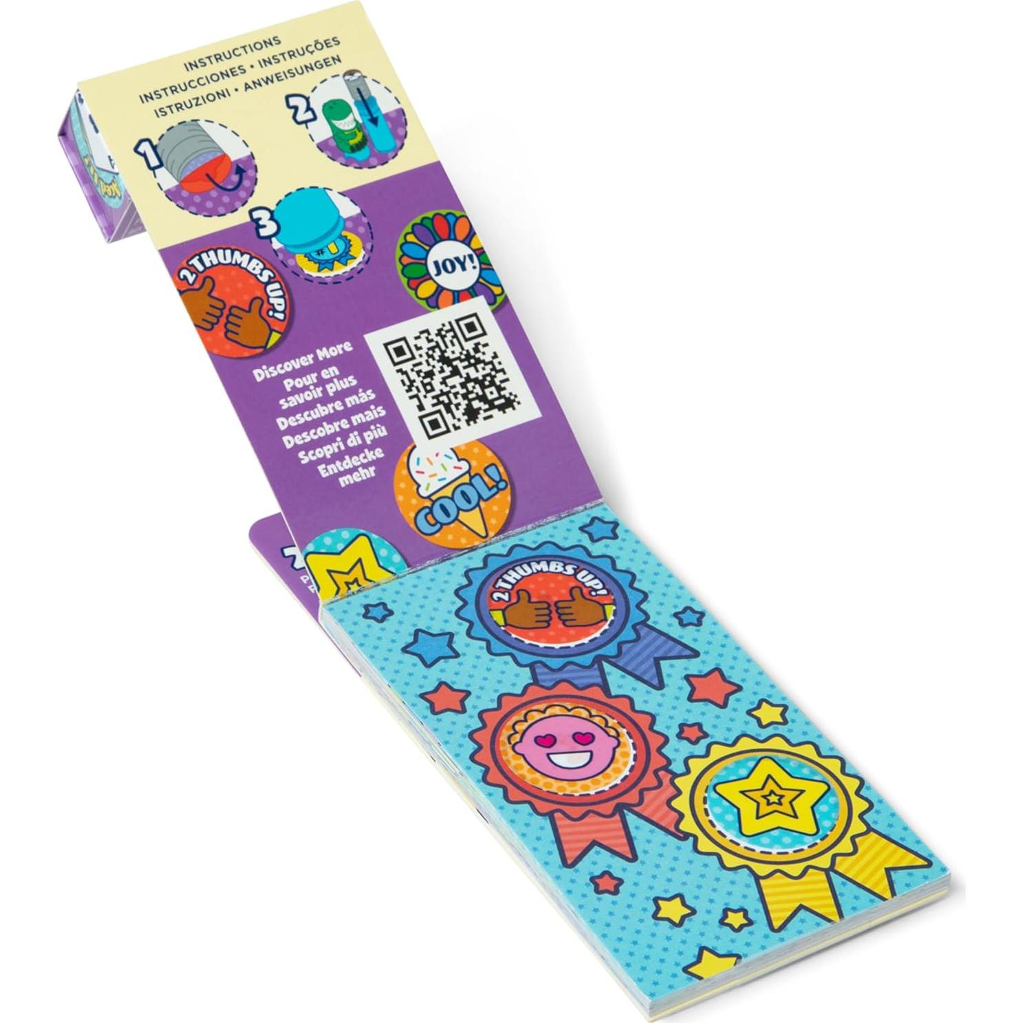 Melissa & Doug Sticker WOW! Recarga 200 Stickers Creativos
