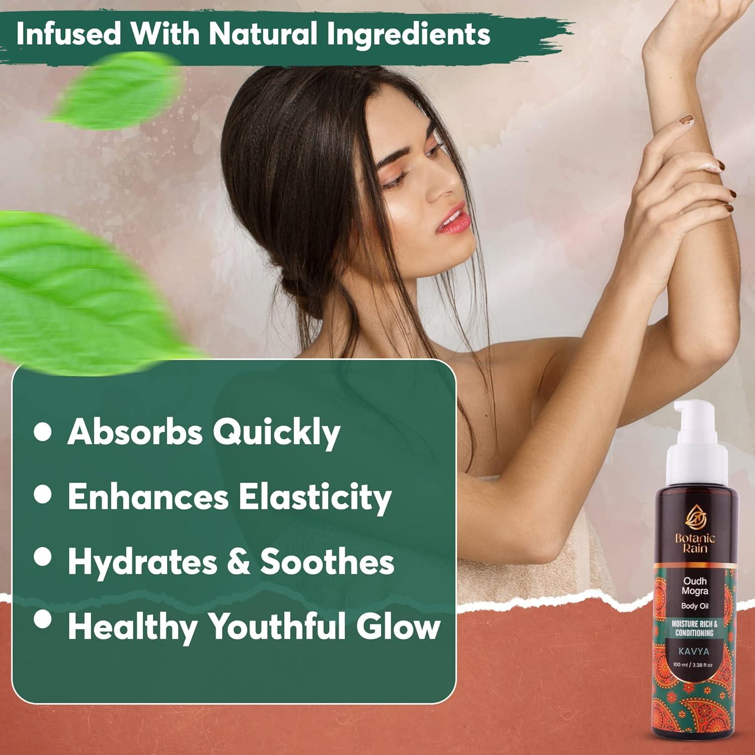 Aceite Corporal Orgánico y Crema Nocturna Ayurvédica 100ml