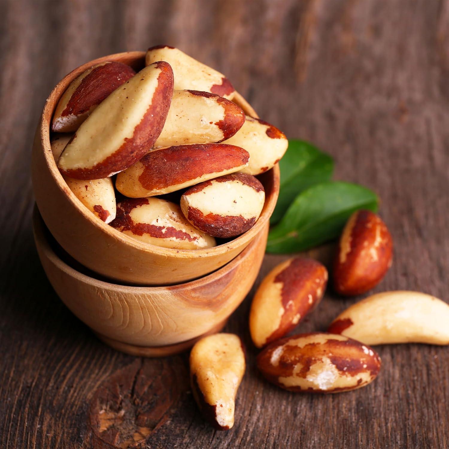 Nueces de Brasil Orgánicas Elan 184 g - Sin Cáscara, Veganas