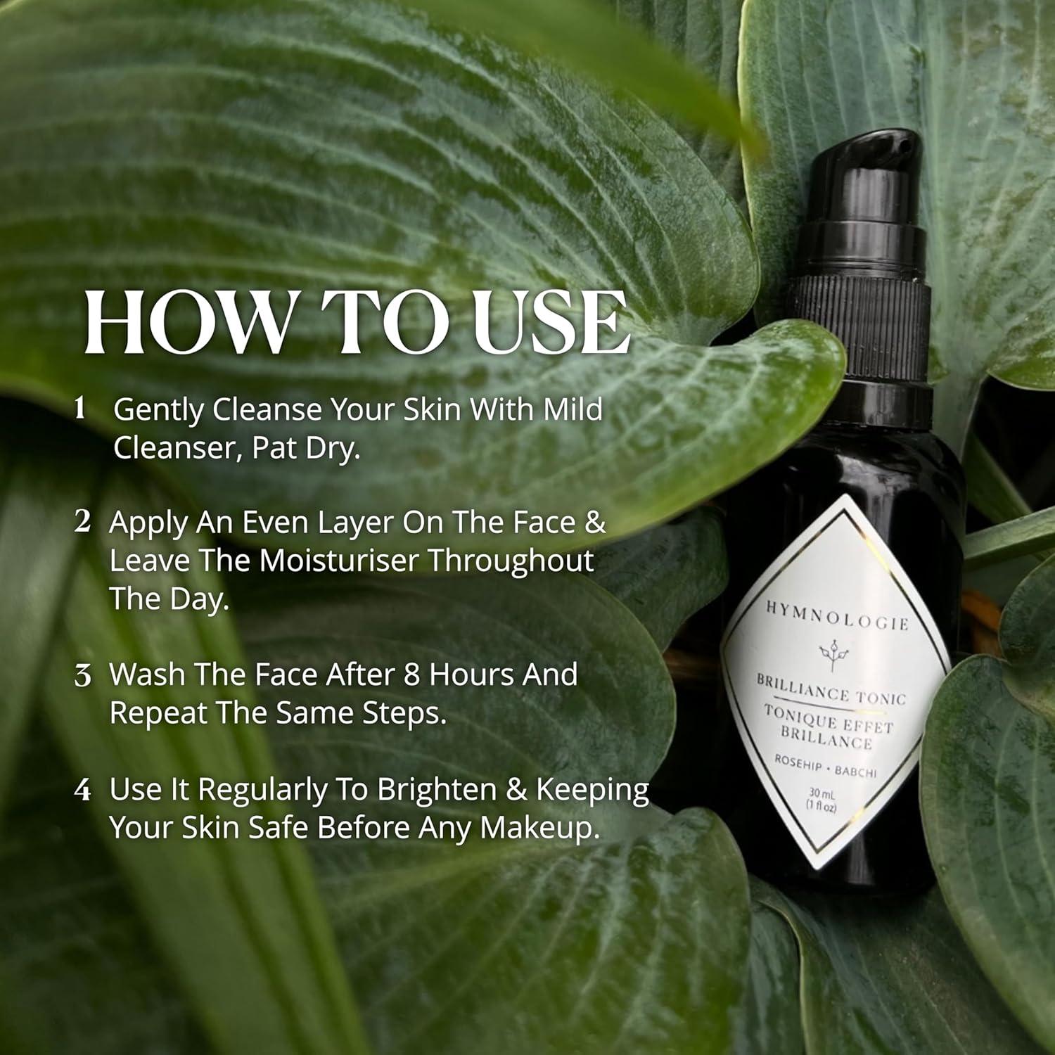 Sérum Facial Tónico Brillante Hymnologie 30ml - Hidratante y Nutritivo