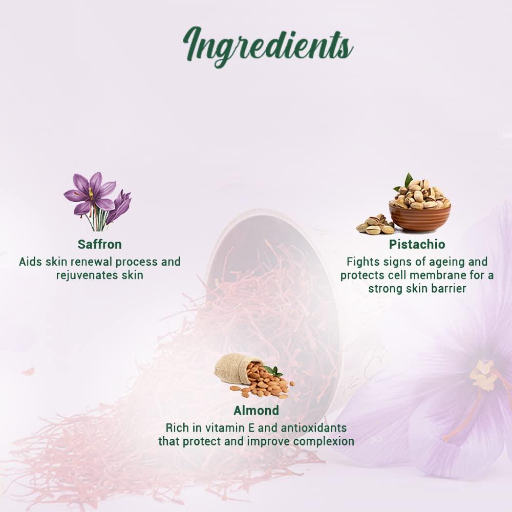 Crema Facial y Corporal Biotique Saffron Dew 50g Hidratante