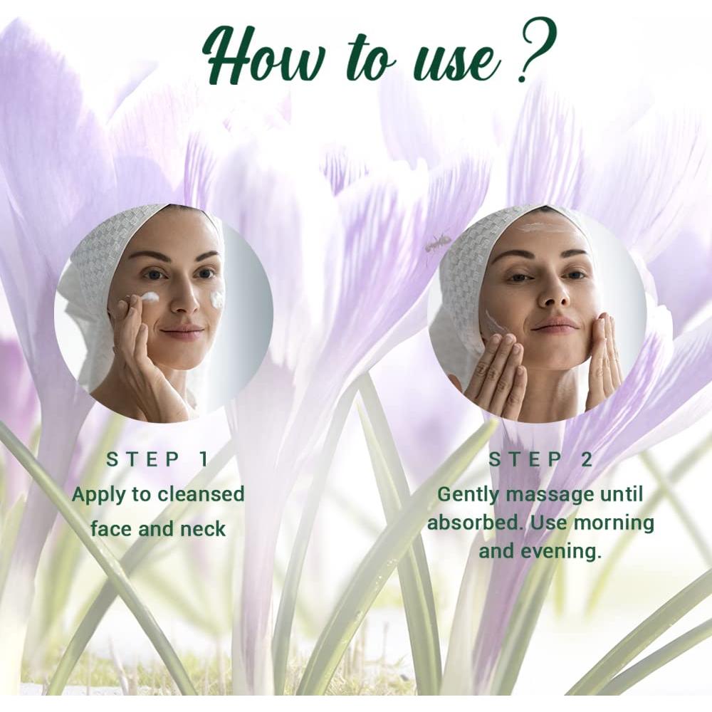 Crema Facial y Corporal Biotique Saffron Dew 50g Hidratante