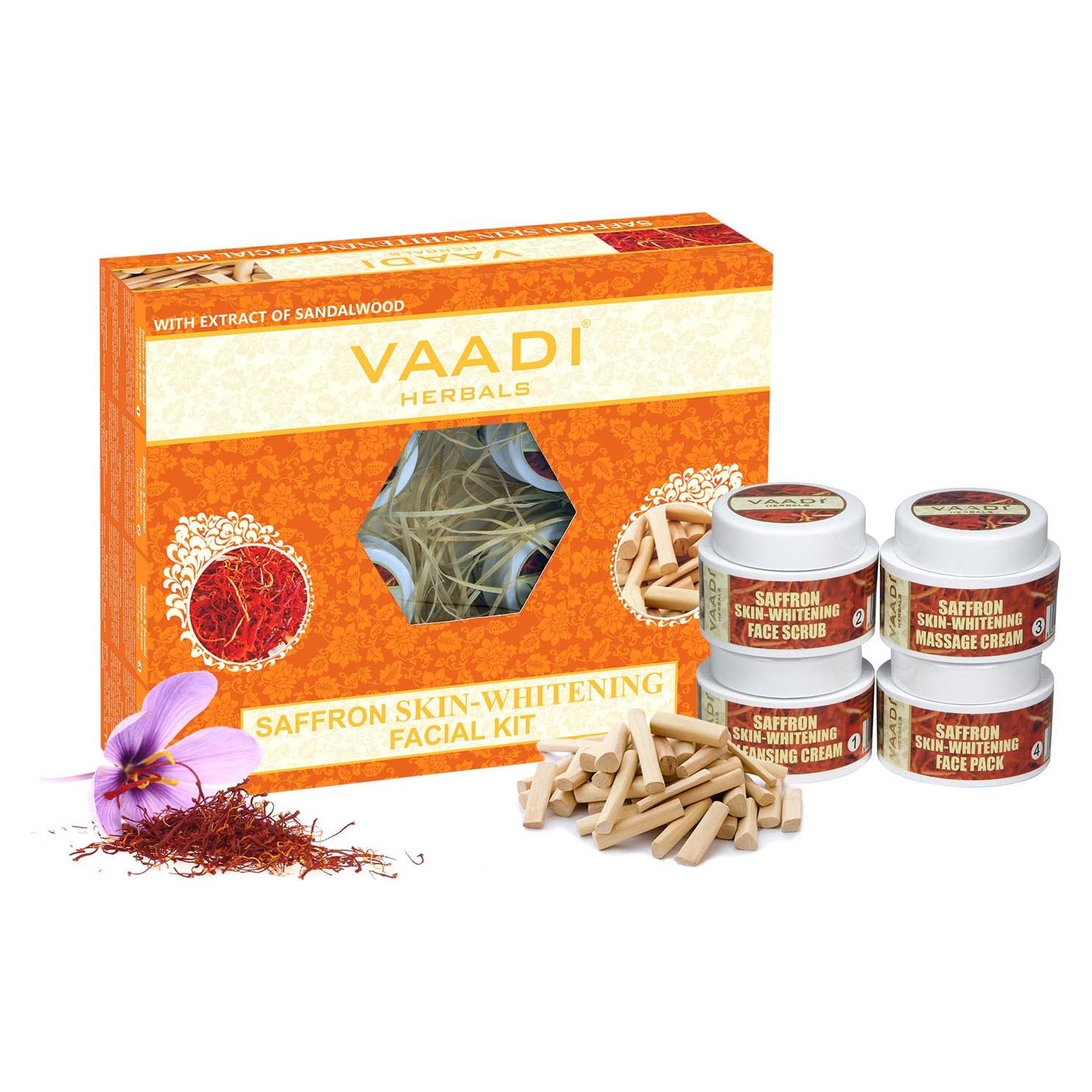 Kit Facial Vaadi Herbals - Azafrán y Sándalo - 70g