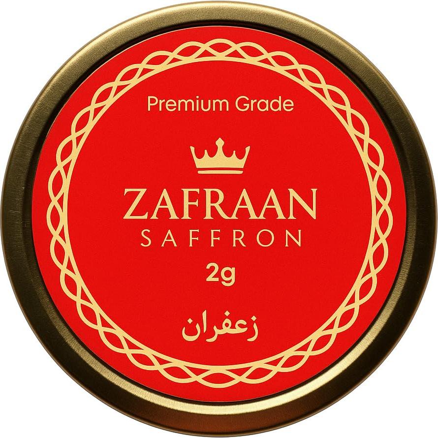 Azafrán Zafraan Super Negin 2g - 100% Natural, Cosechado a Mano