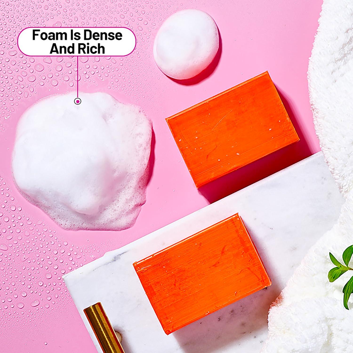 Jabón de Papaya Saffron 120g - Hidratante Anti-Envejecimiento