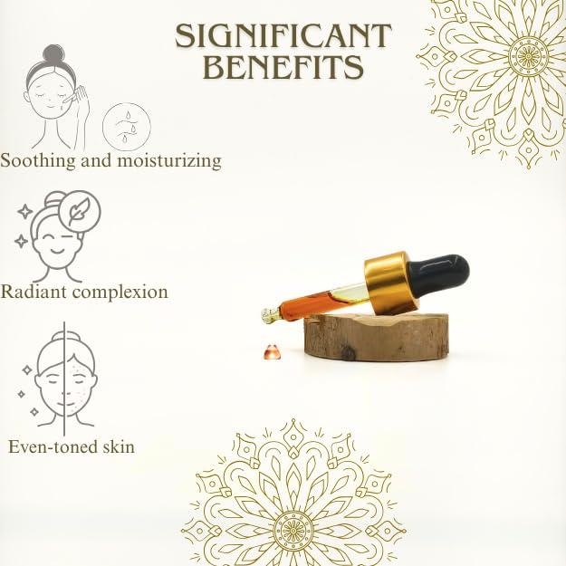 Aceite Kumkumadi Taila Tatsat 10 ml - Ilumina y Rejuvenece