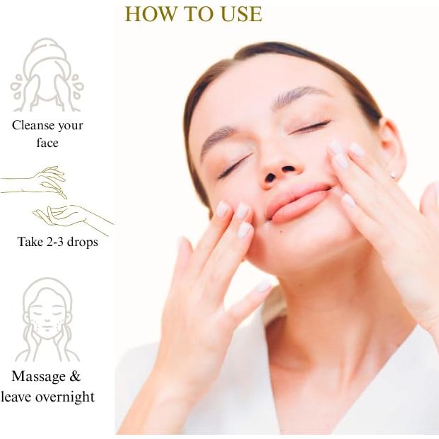 Aceite Kumkumadi Taila Tatsat 10 ml - Ilumina y Rejuvenece