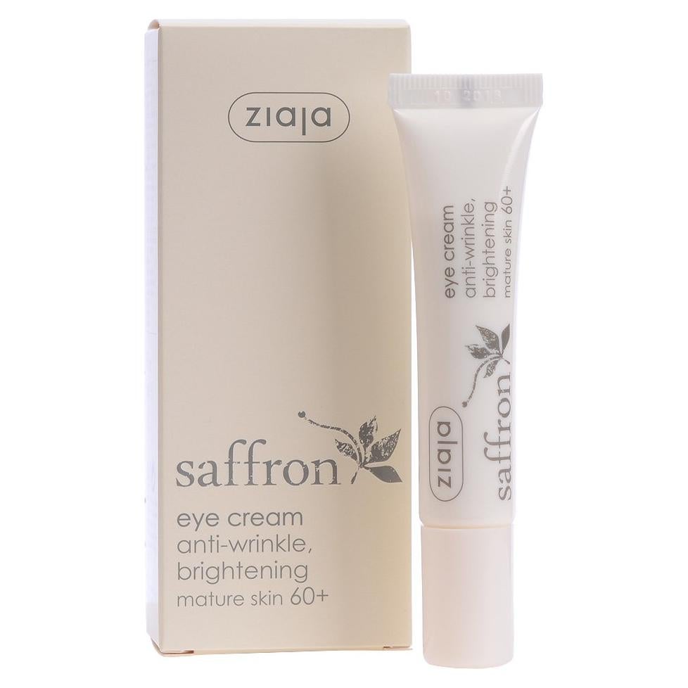 Crema para los Ojos Ziaja Azafrán Antiarrugas 15 ml
