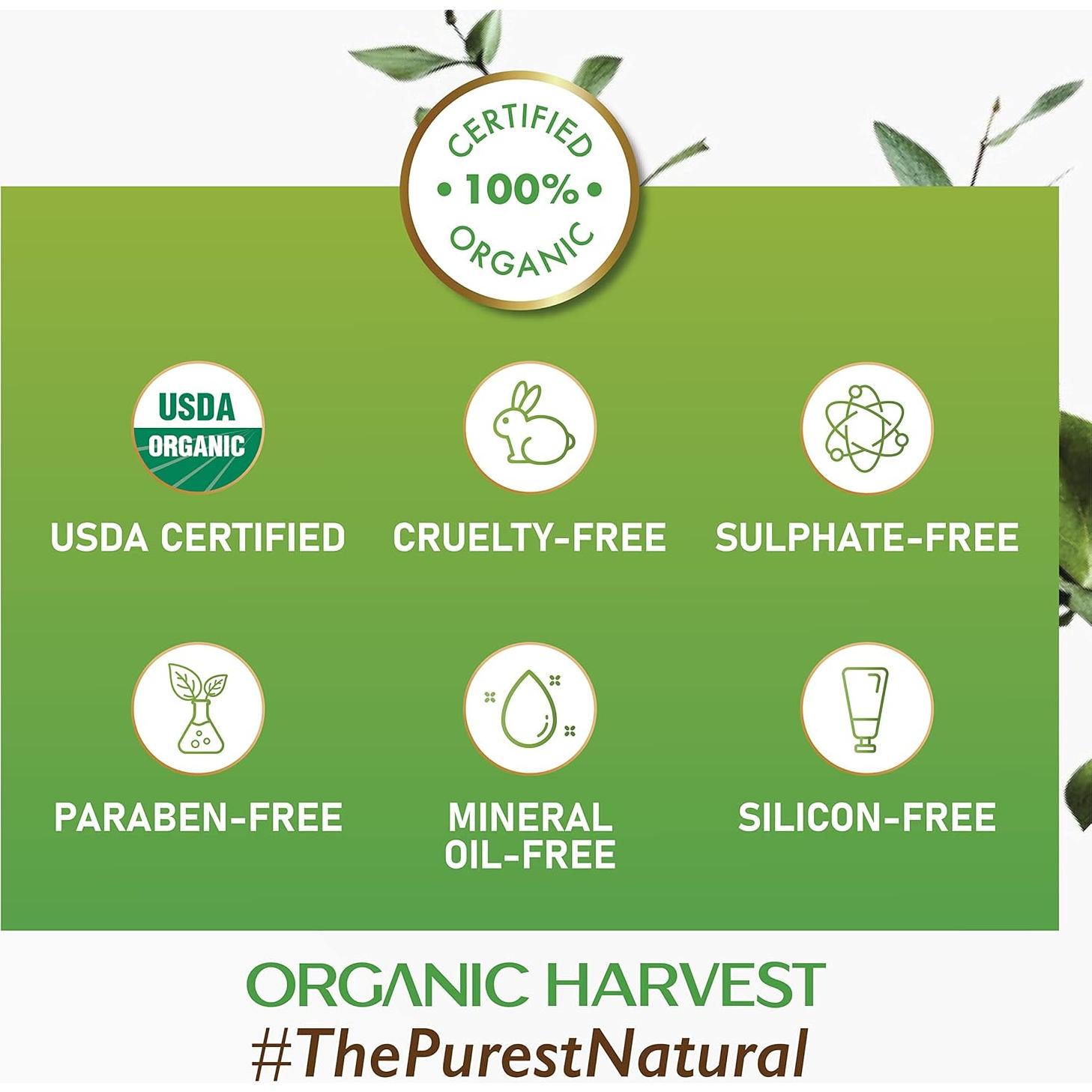 Tónico Facial Orgánico Organic Harvest 100ml - Piel Seca