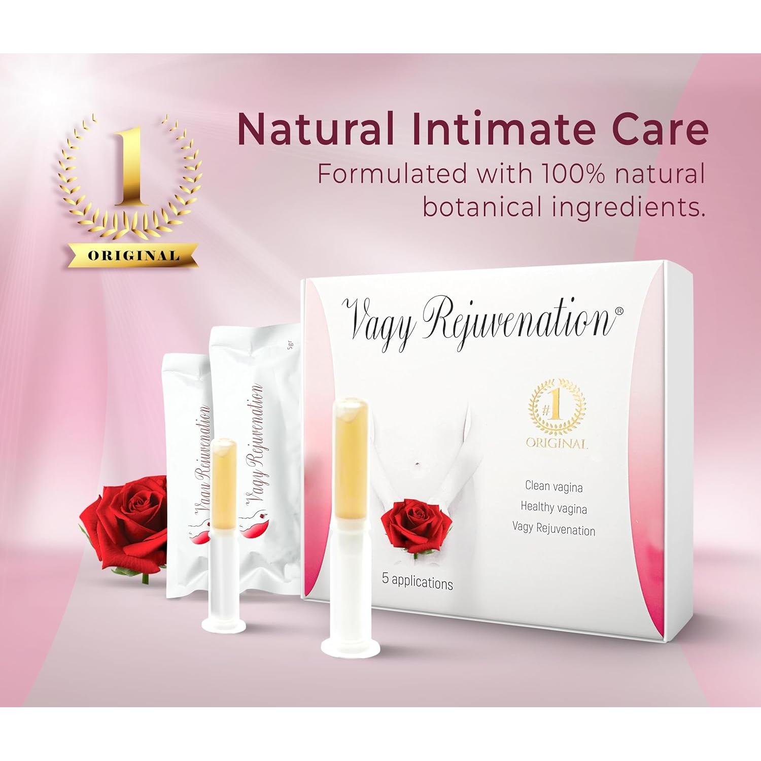 Gel Vaginal Hidratante Natural Vagy Rejuvenation - 5 Aplicaciones