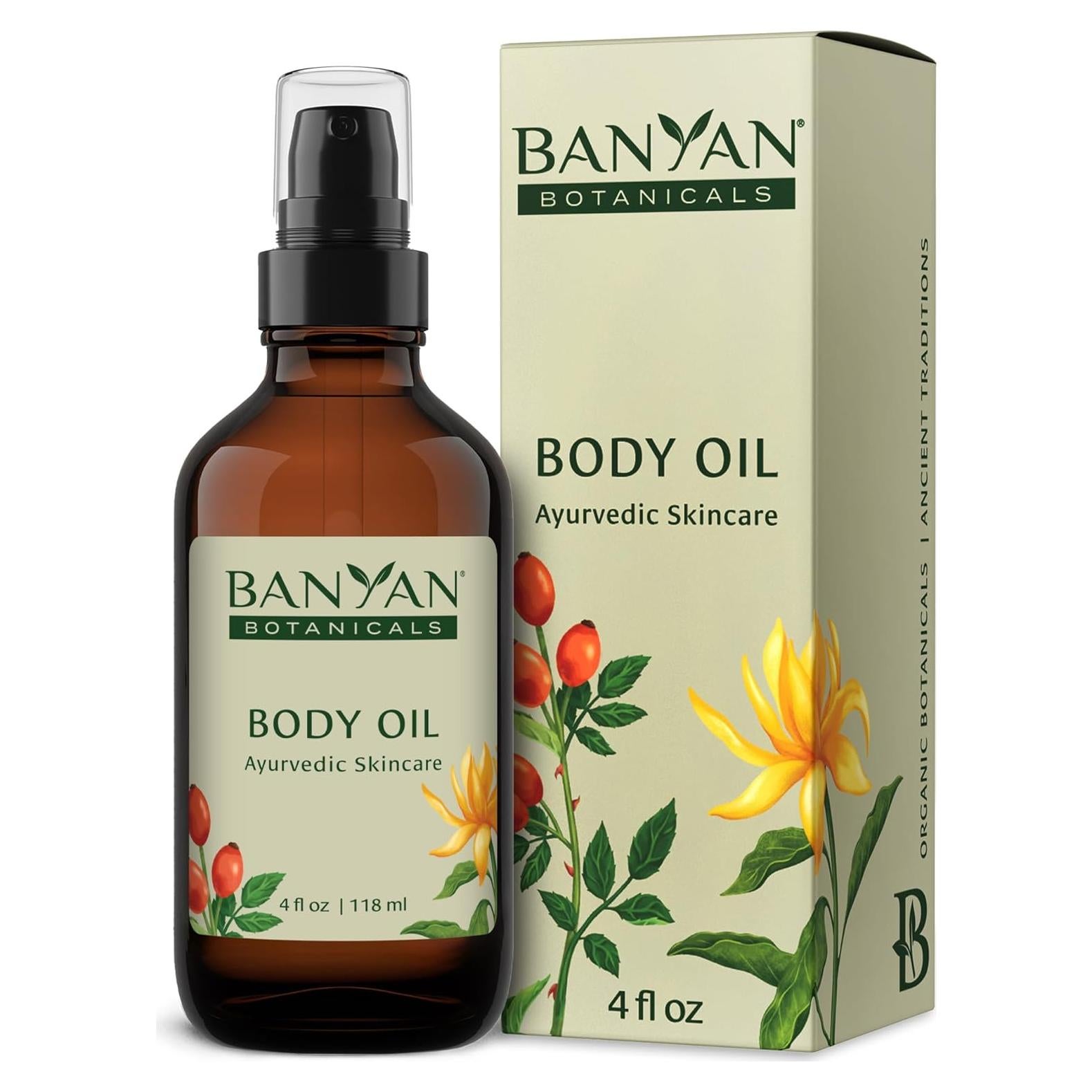 Aceite Corporal Ligero Banyan Botanicals 230 g - Cuidado Ayurvédico