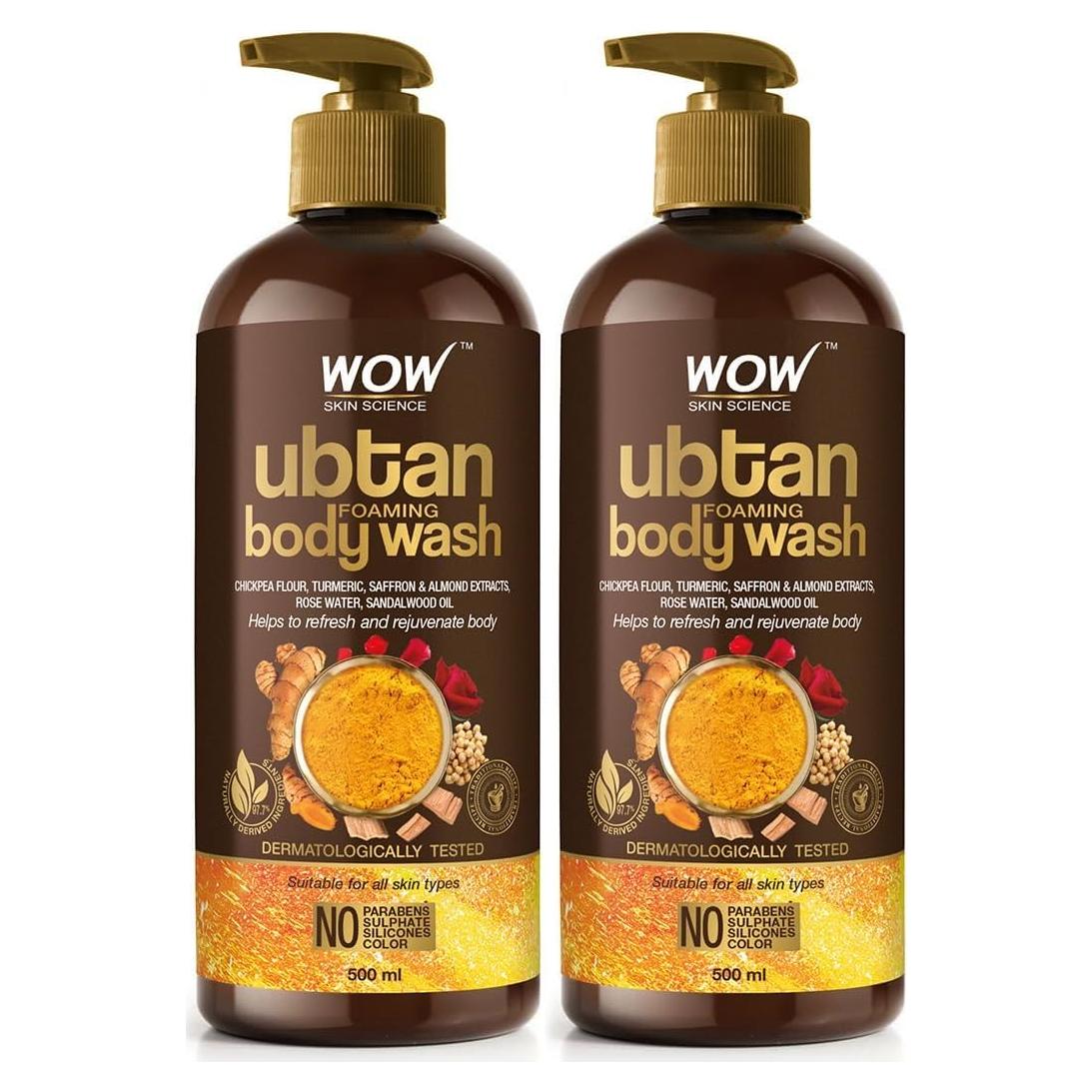 Gel de Ducha Ubtan W-O-W Ciencia de la Piel 500 ml