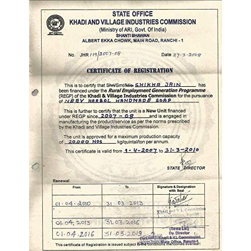 Jabón Kumkumadi Herbal 100g - Hecho a Mano con Azafrán y Jazmín