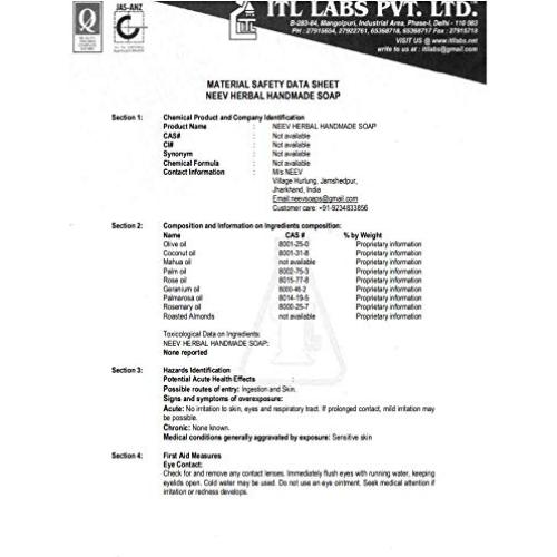 Jabón Kumkumadi Herbal 100g - Hecho a Mano con Azafrán y Jazmín