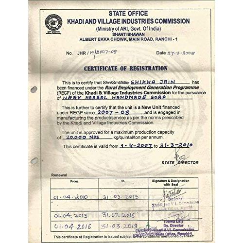 Jabón Kumkumadi Herbal 100g - Hecho a Mano con Azafrán y Jazmín