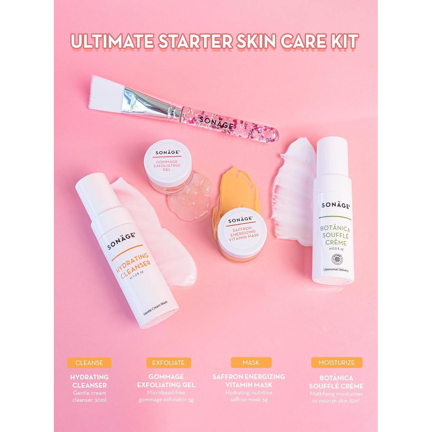 Conjunto de Cuidado de la Piel Sonage - 5 Productos Antienvejecimiento