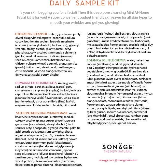 Conjunto de Cuidado de la Piel Sonage - 5 Productos Antienvejecimiento