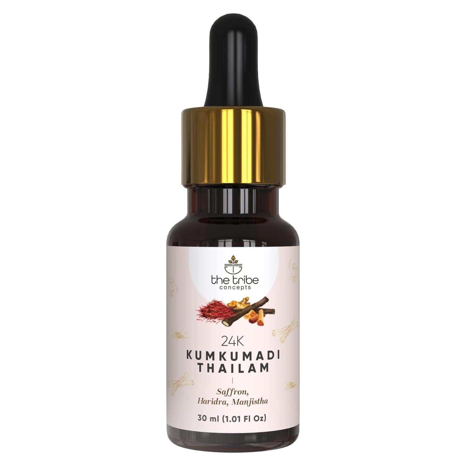 Aceite Facial Kumkumadi Thailam Xento 30 ml - Aclarador Natural