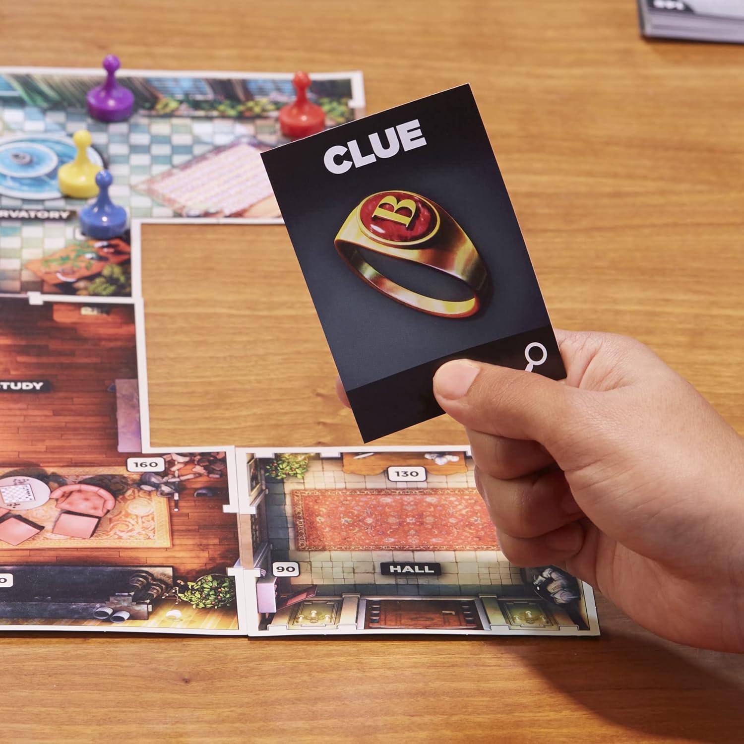 Juego de Mesa Clue Hasbro Traición en la Mansión Tudor