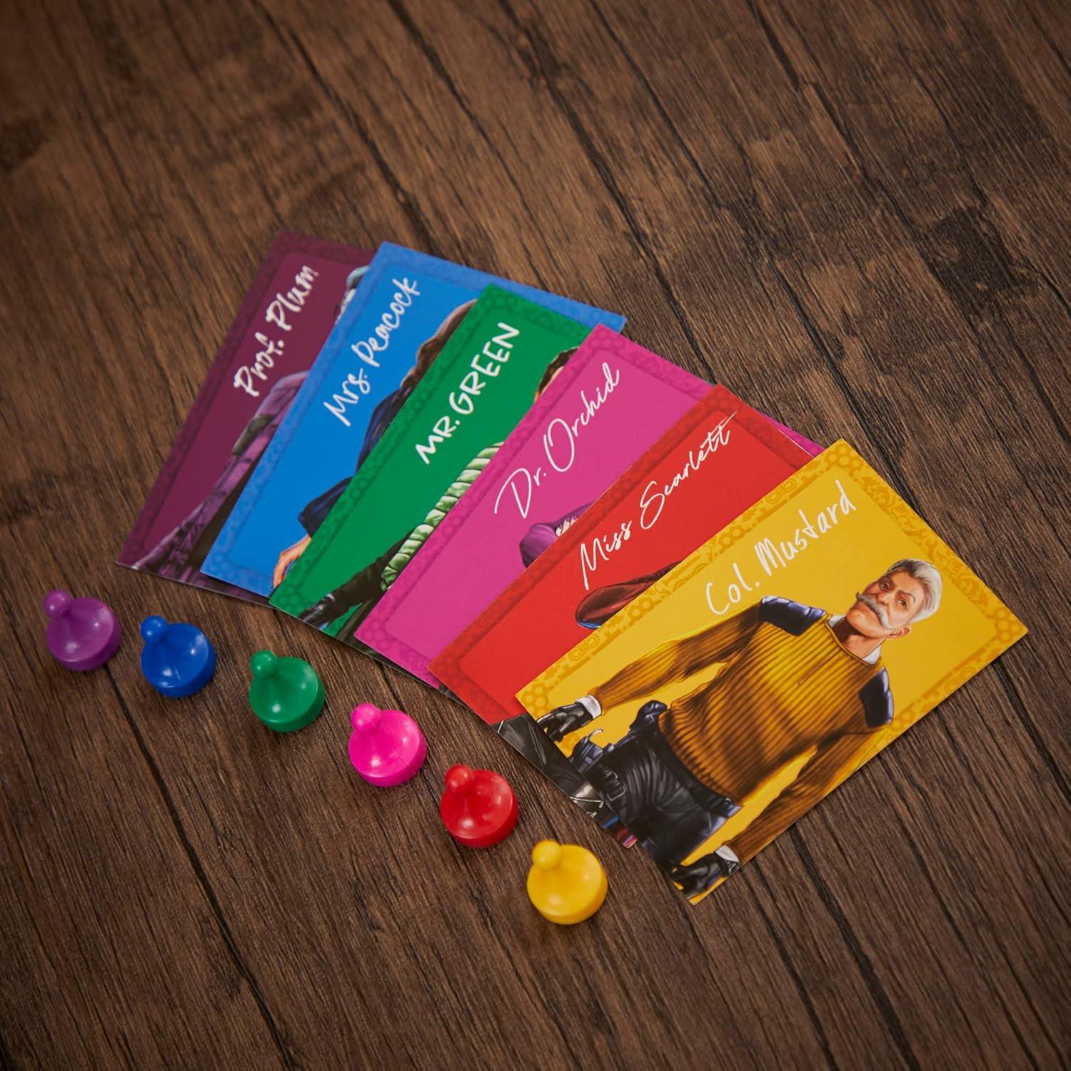 Juego de Mesa Clue Hasbro Robo en el Museo 1-6 Jugadores